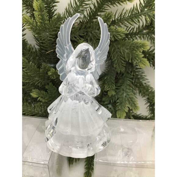 Angel LED Light Up Christmas Decorations for Tiered Tray Tabletop Set 3 New - Picture 2 of 11